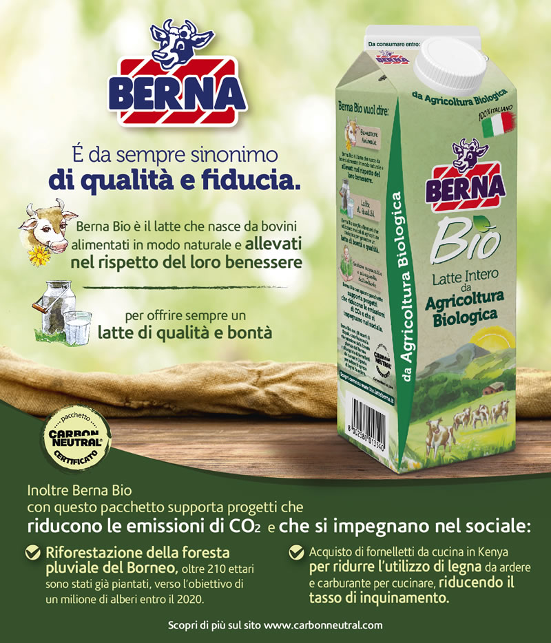 Latte Berna Bio